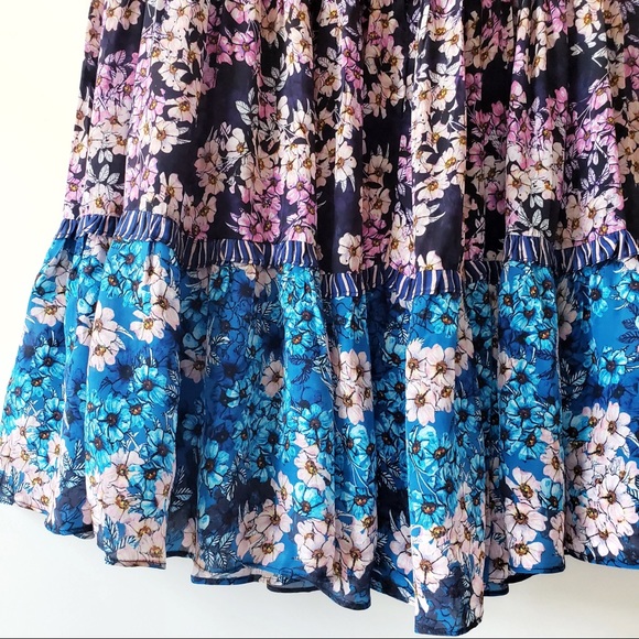 Anthropologie Bhanuni Jyoti Anarosa Tiered Skirt - Picture 5 of 11